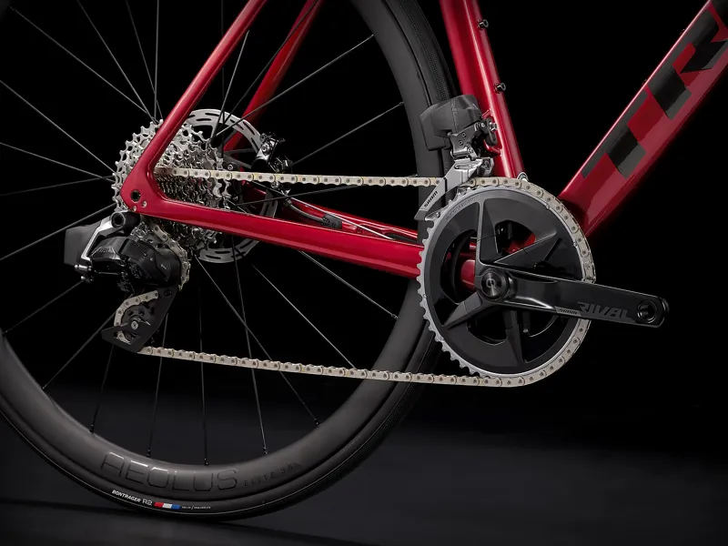 TREK Emonda SL 6 AXS Road Bike in Crimson and Trek Black-6